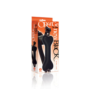 The 9's black and orange silicone bone gag – image 3