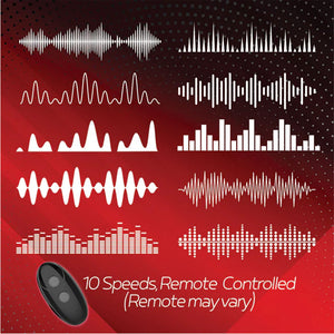 Red Dot Rings V2 black vibrating cock ring with remote – image 3