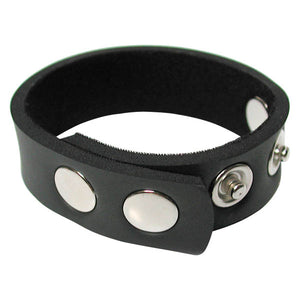 KinkLab Adjustable 5-Snap Neoprene Cock Ring