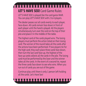 Let's Have Sex naughty card game – image 5