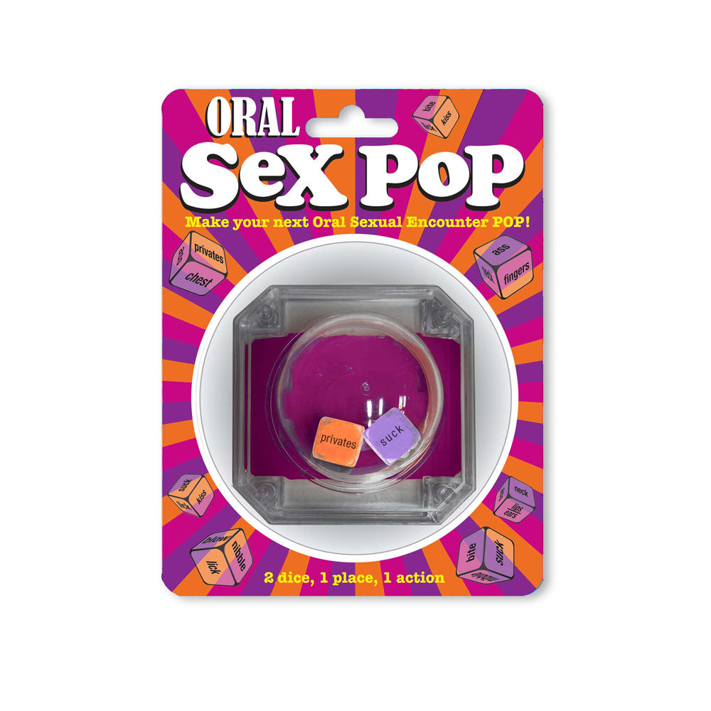 Oral Sex Pop Popping Dice Game