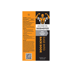 Achieve Desensitize anal numbing cream 44 ml – image 6