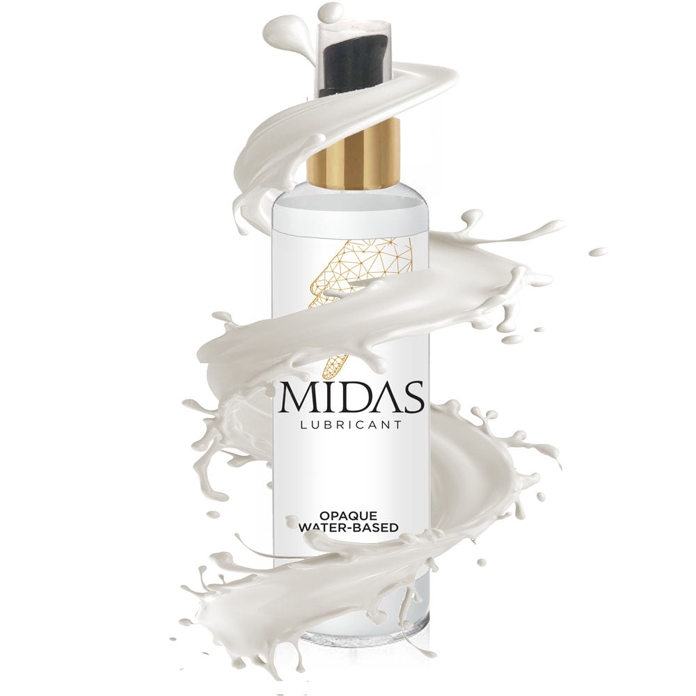 Midas Opaque Water-Based Lubricant - 59 ml - Premium Water-Based Personal Lubricant for Enhanced Comfort and Pleasure