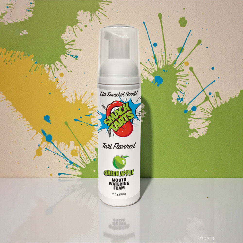 Smack Tarts Lotions & Lubes – Mouthwatering Foam – Green Apple – 80 ml