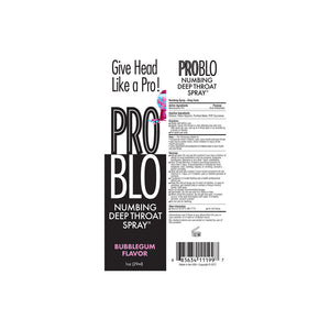 ProBlo bubblegum deep throat spray 30 ml – image 2