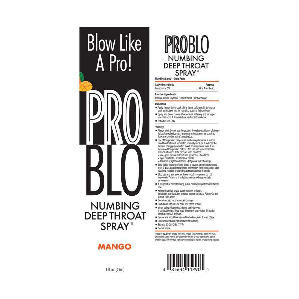 ProBlo Mango Flavoured Enhancer – Perfect for Intimate Wellbeing and Personal Pleasure