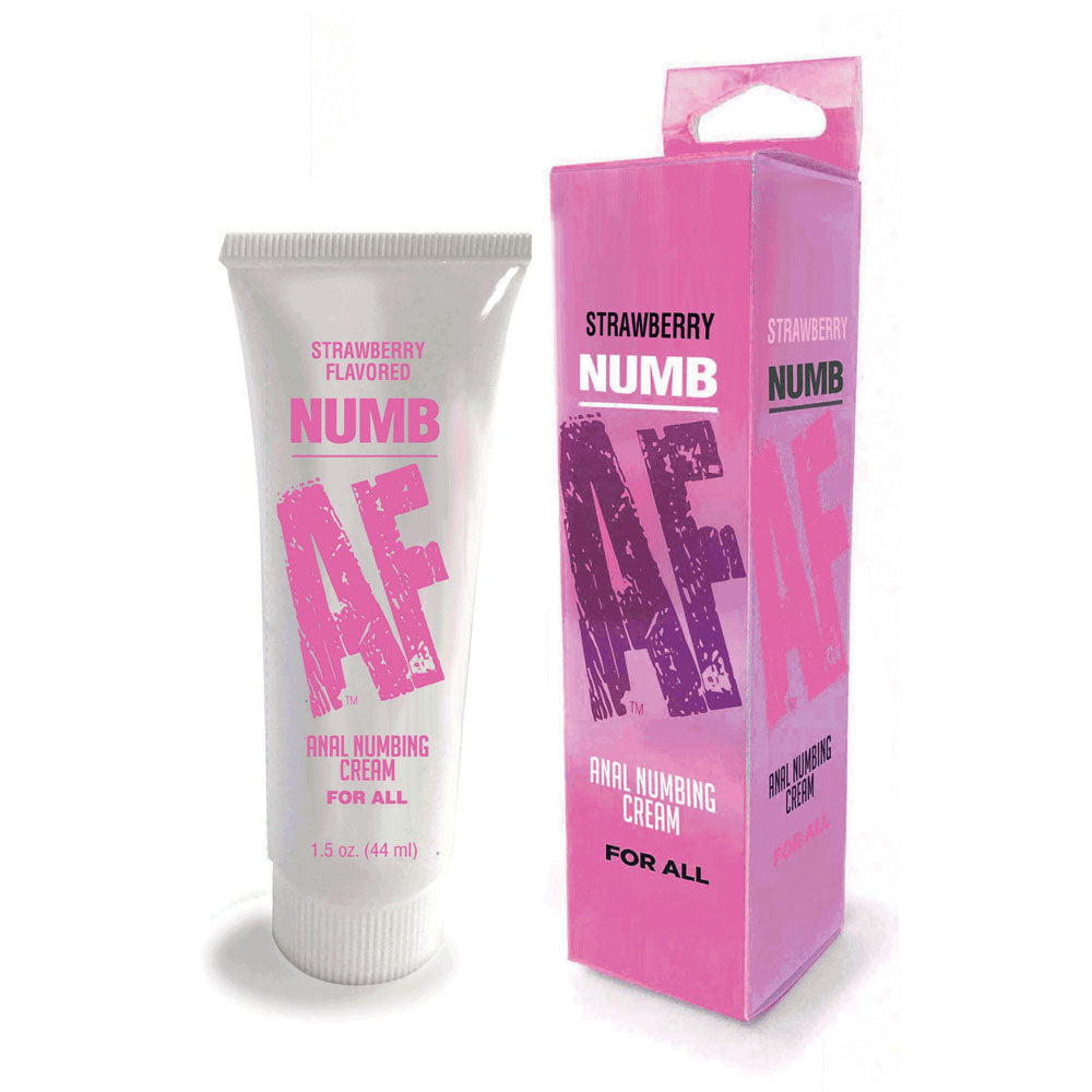 Numb AF strawberry anal numbing cream 44 ml