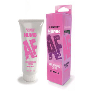 Numb AF strawberry anal numbing cream 44 ml