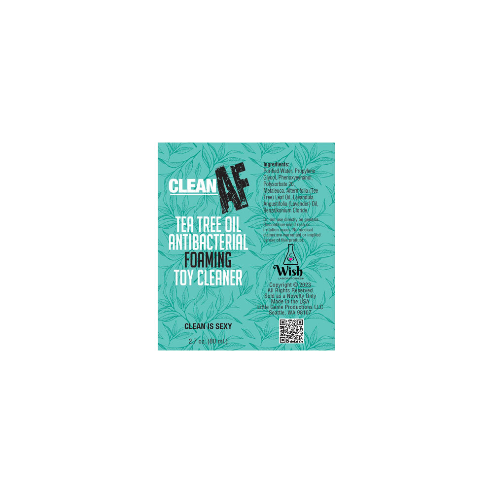 Clean AF Antibacterial Foaming Toy Cleaner – 80 ml for Safe and Hygienic Use