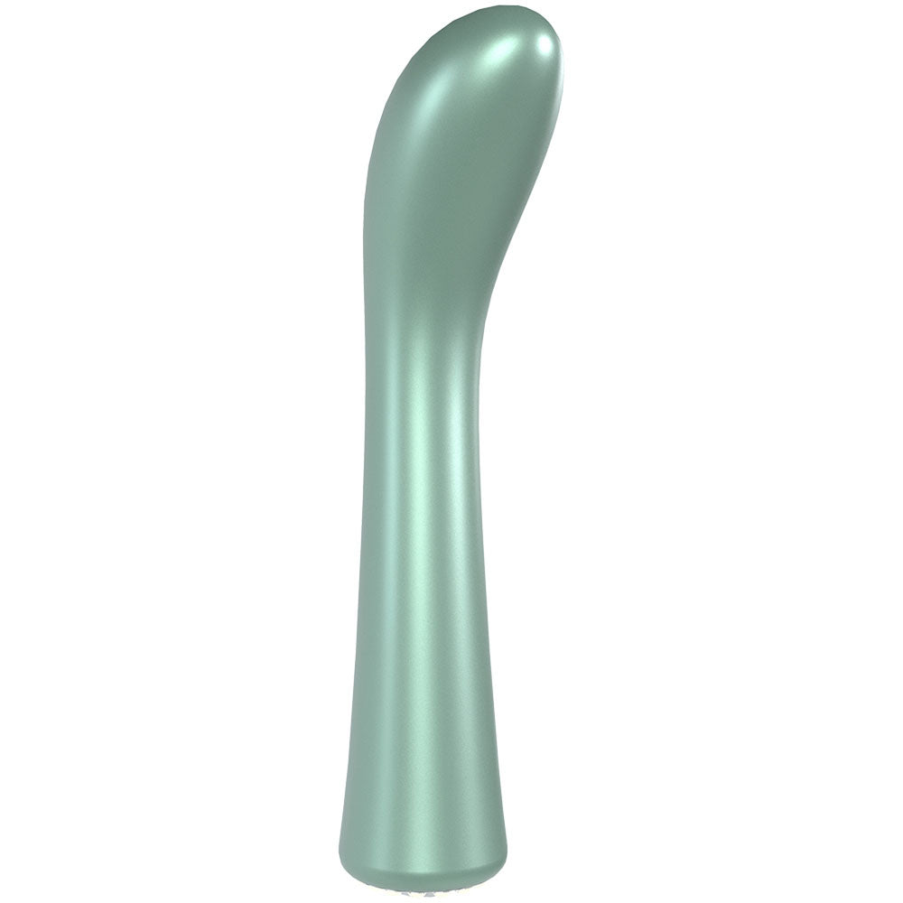 LOVELINE La Perla III - Pearlescent Green USB Rechargeable Vibrator (19.2 cm, Body-Safe Silicone)