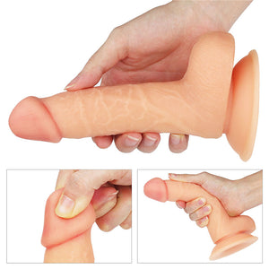 Lovetoy The Ultra Soft Dude 18 cm Realistic Dildo – image 9