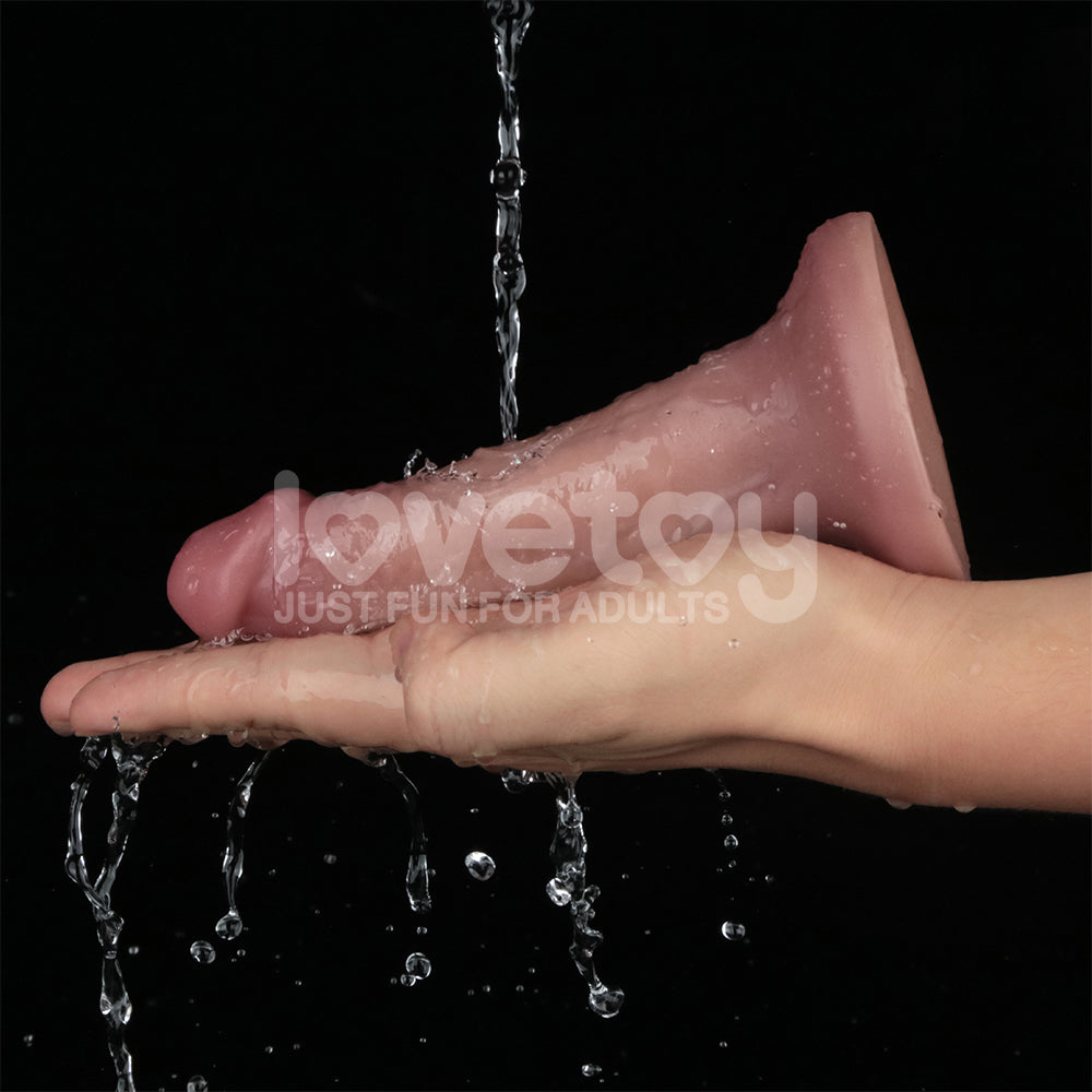 Intimelly DONG – USB Rechargeable, Body-Safe Silicone – Flesh – 16 cm