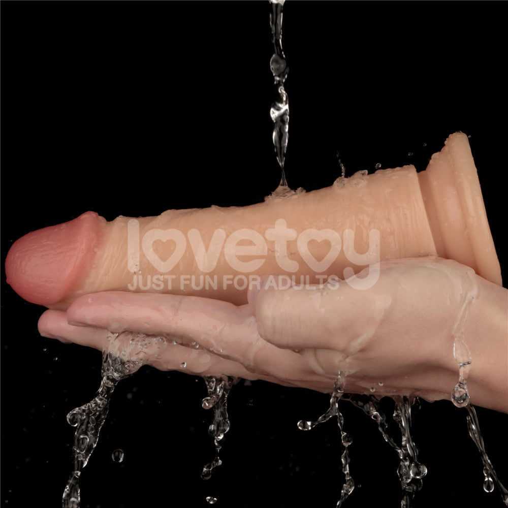 Intimelly Dongs – USB Rechargeable, Body-Safe Silicone – Flesh – 18 cm
