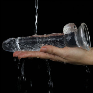 Lovetoy Flawless Clear 19 cm TPE Dildo – image 7