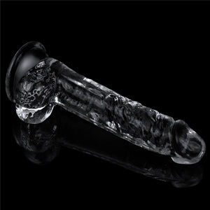 Lovetoy Flawless Clear 19 cm TPE Dildo – image 9
