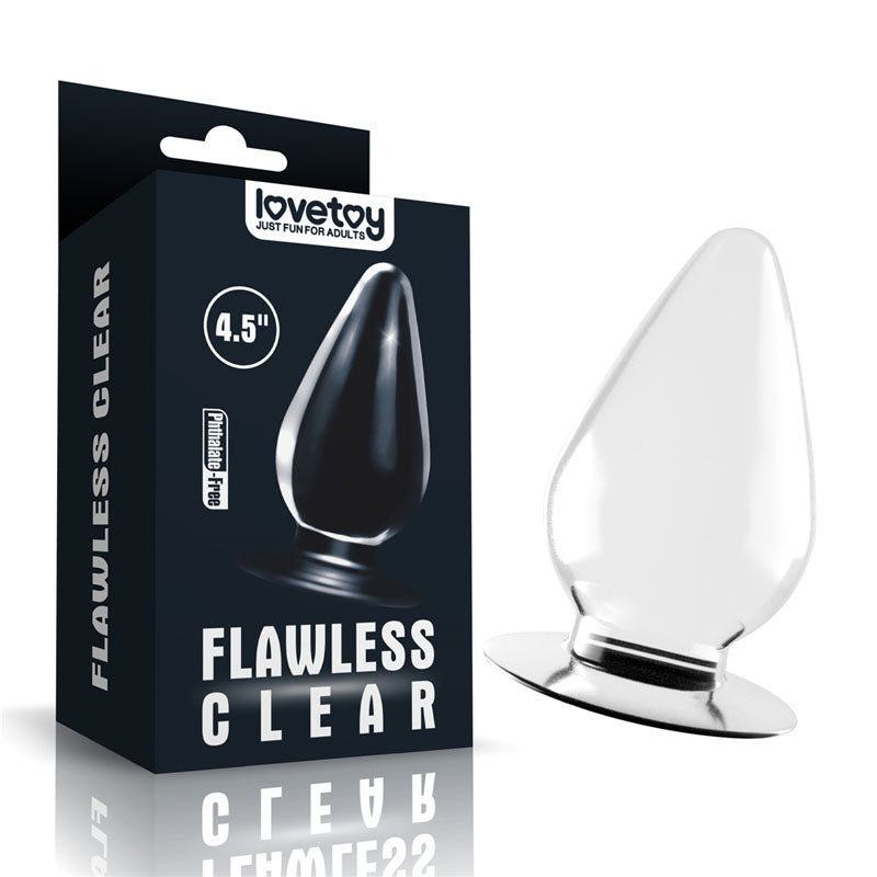 Lovetoy Flawless Clear Butt Plug