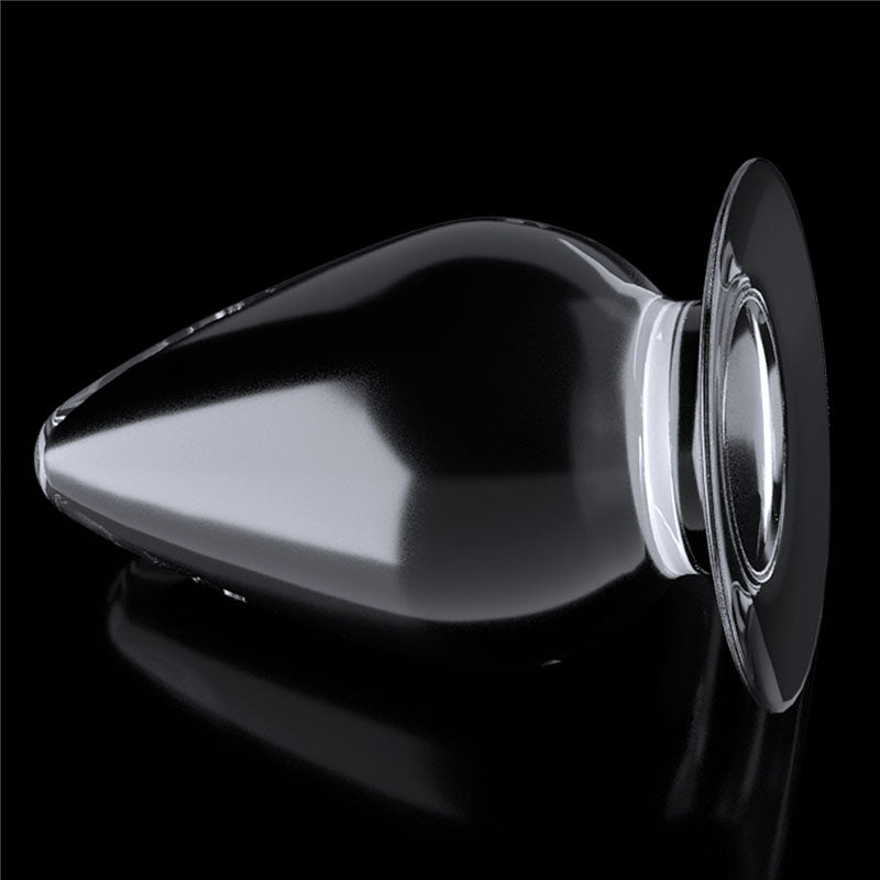 Flawless Body-Safe Clear Anal Plug – 4.5 Inch (11.5 cm) | Smooth Silicone Design