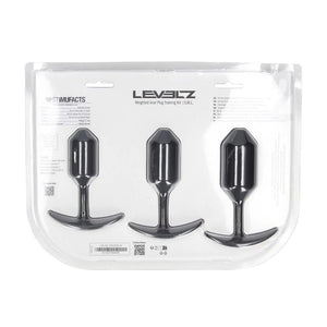LEVELZ Weighted Silicone Butt Plug Training Set – image 7