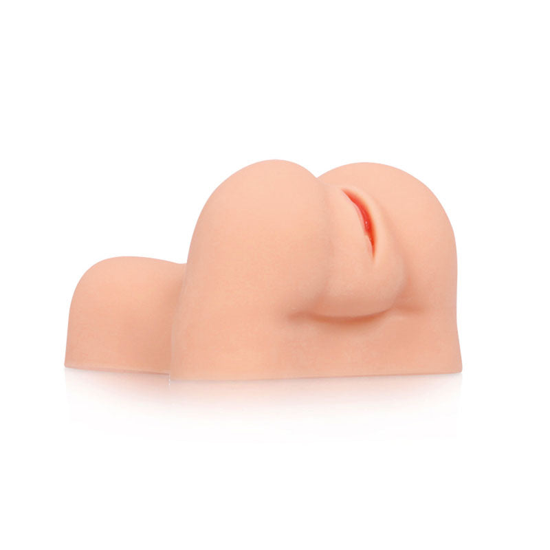Kokos Mini Adarashi 1 - Body-Safe Flesh Mini Doggy-Style Masturbator (Compact, Discreet Design)