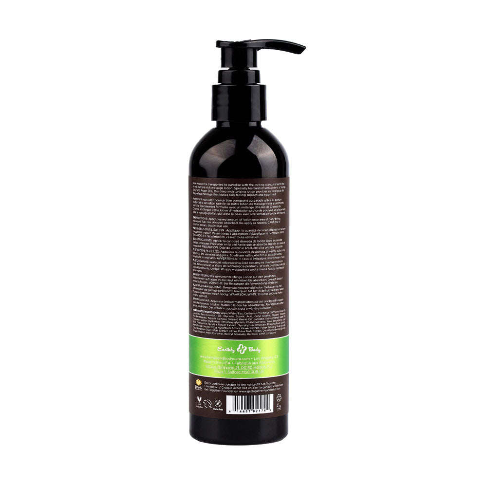 Naked In The Woods Lotion – Scented, 237 ml – White Tea & Ginger
