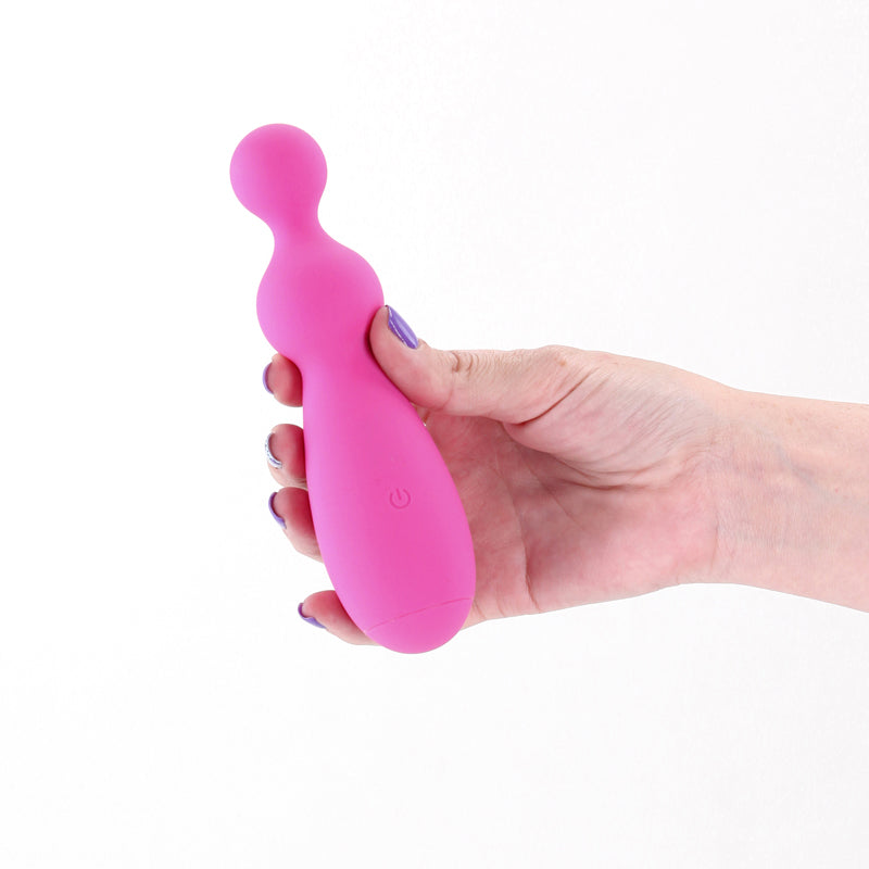 Intimelly Vibrator – USB Rechargeable, Body-Safe Silicone – Pink – 15.5 cm