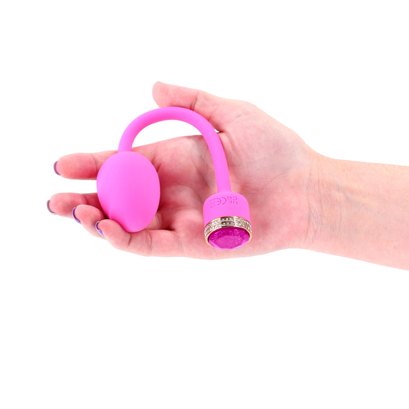 Pretty in Pink Vibrator – Flexible, USB Rechargeable – Pink – 21 cm