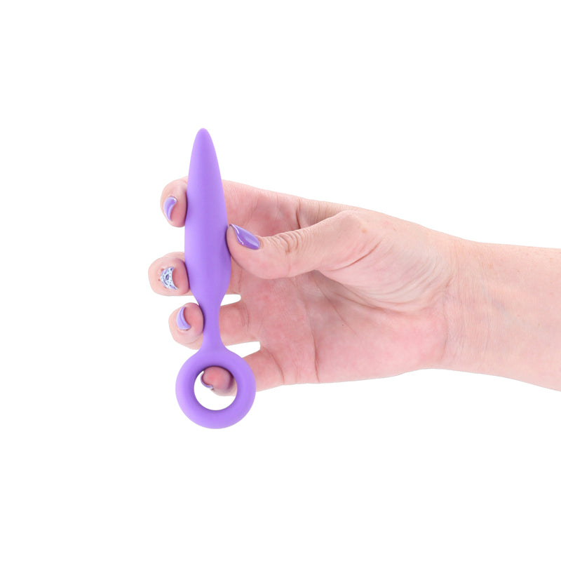 INYA Anal Plug – Body-Safe Silicone – Purple – 12.7 cm
