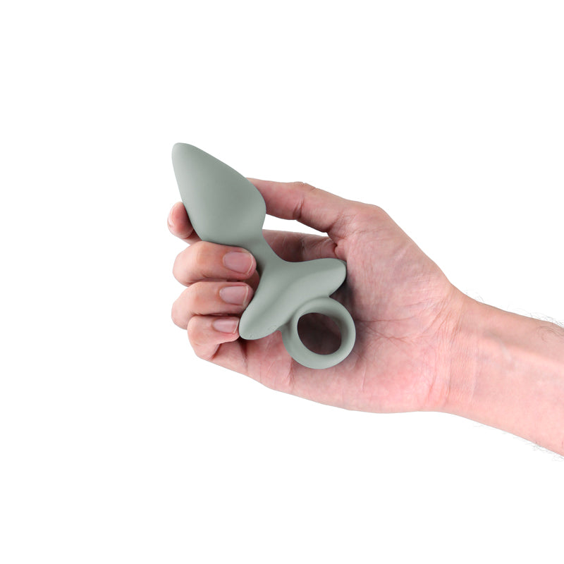 Renegade Orion - Sage Green 13 cm USB Rechargeable Body-Safe Vibrating Butt Plug