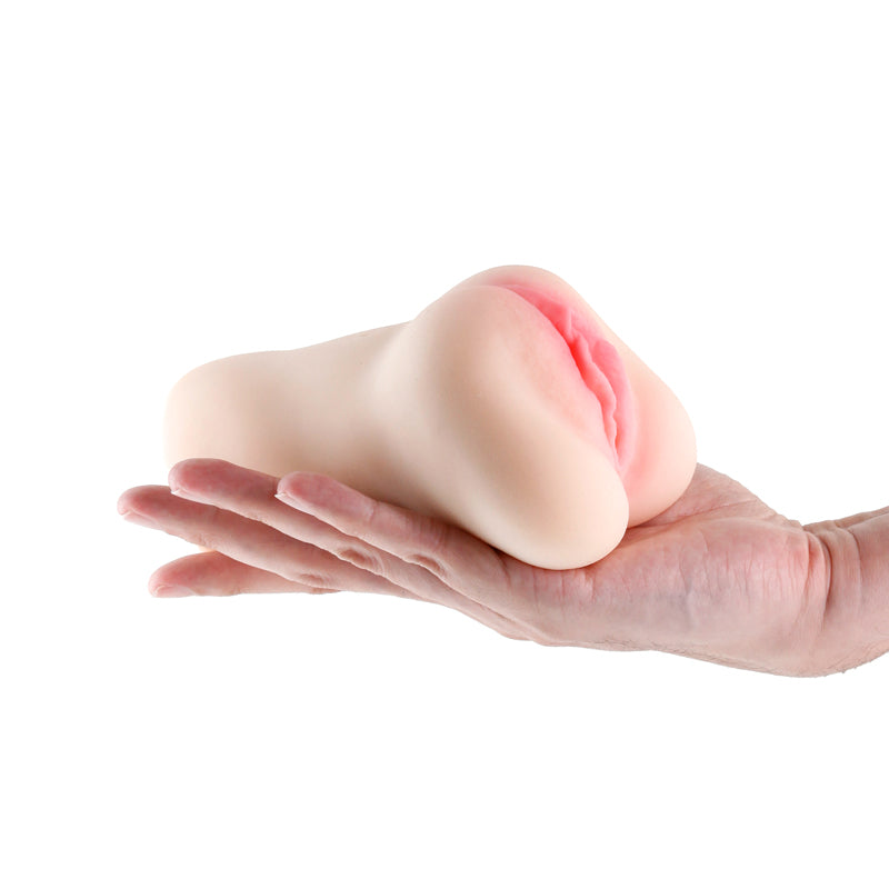 Elle Body-Safe Silicone Vagina Stroker – Flesh Tone (Ergonomic Design, Easy to Clean)