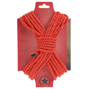 OUCH! 10 m red bondage rope