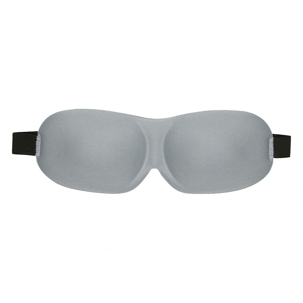 OUCH! 3D Silver Eye Mask - Premium Comfort for Relaxation and Wellness