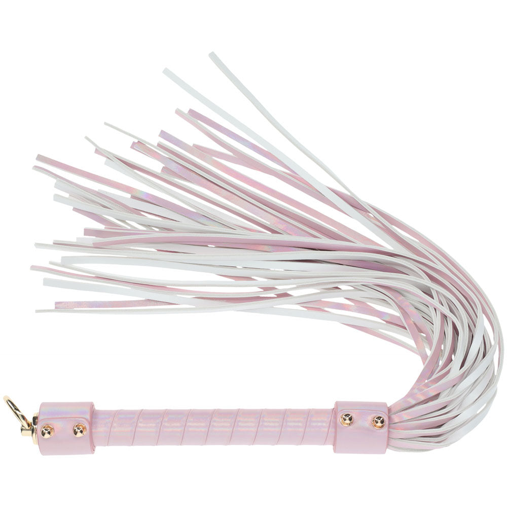 OUCH! Paris Collection - Body-Safe Pink Flogger Whip for Sensory Play and Wellness