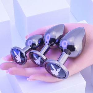 Playboy Pleasure 3 Ways Metal Butt Plug Training Set – image 7
