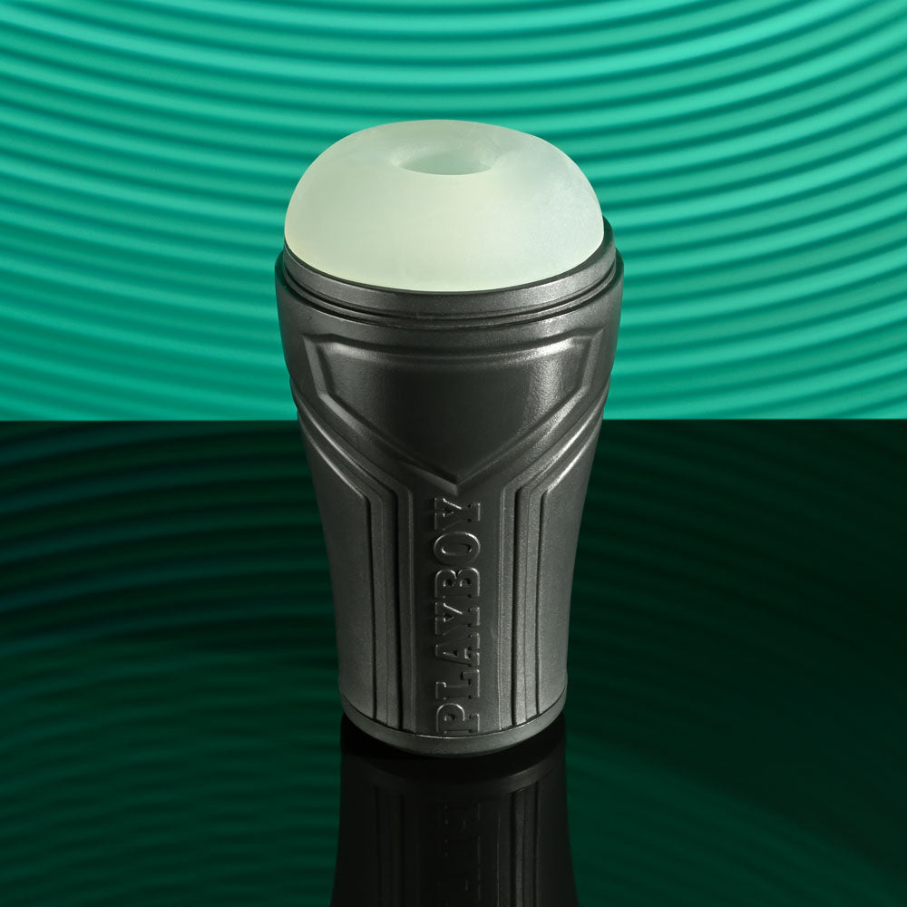 Playboy Pleasure THE URGE SMALL - Clear Body-Safe Mini Stroker for Enhanced Sensation