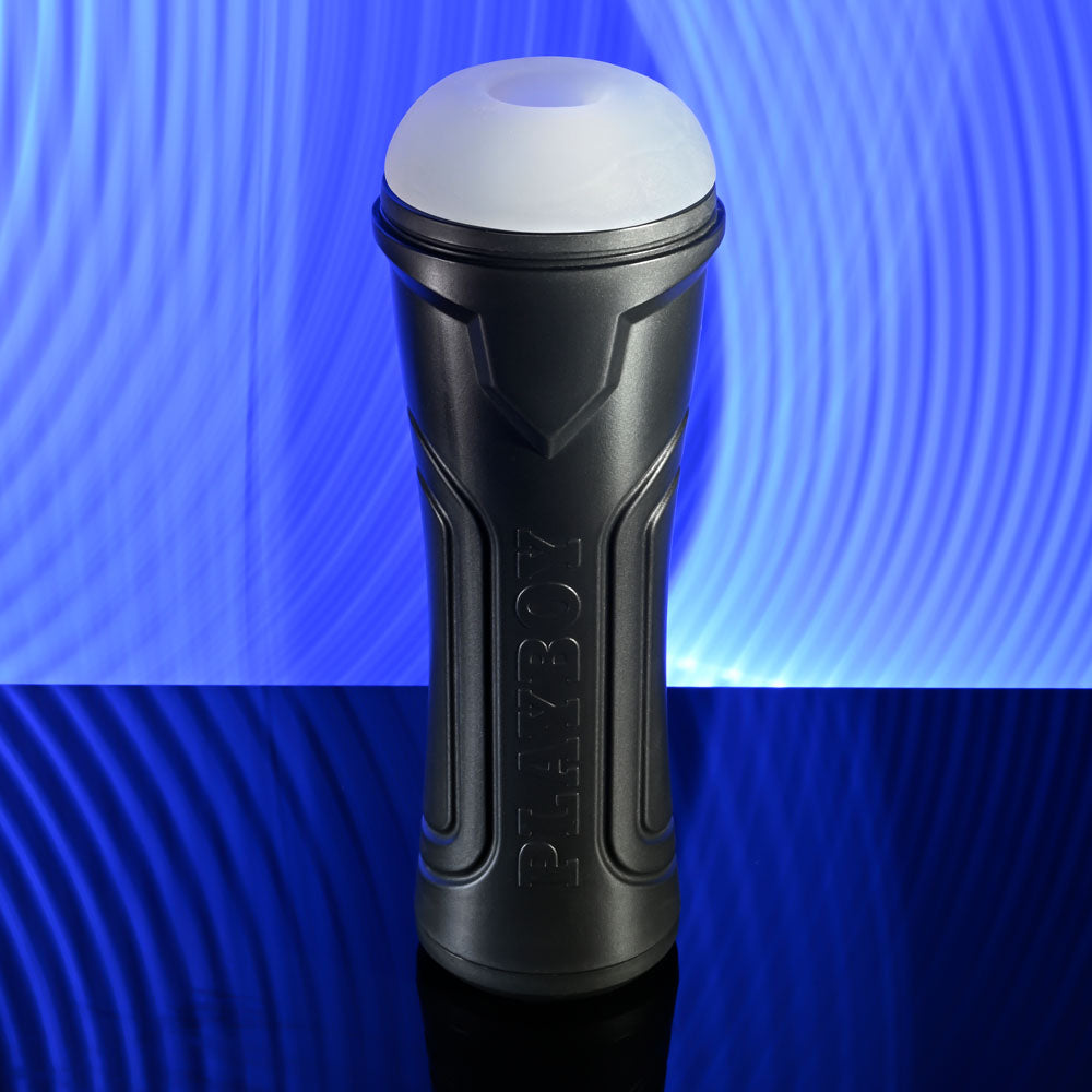 Playboy Pleasure The Urge Large Clear Stroker – Body-Safe, Ergonomic Design for Enhanced Sensation