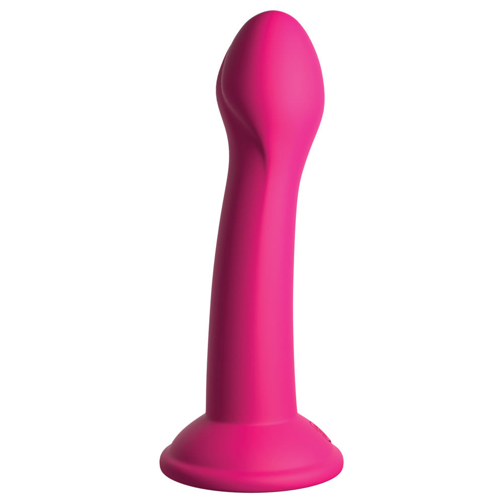 Dillio 6'' Please-Her – Body-Safe Silicone Dong in Pink (15.2 cm, USB Rechargeable)