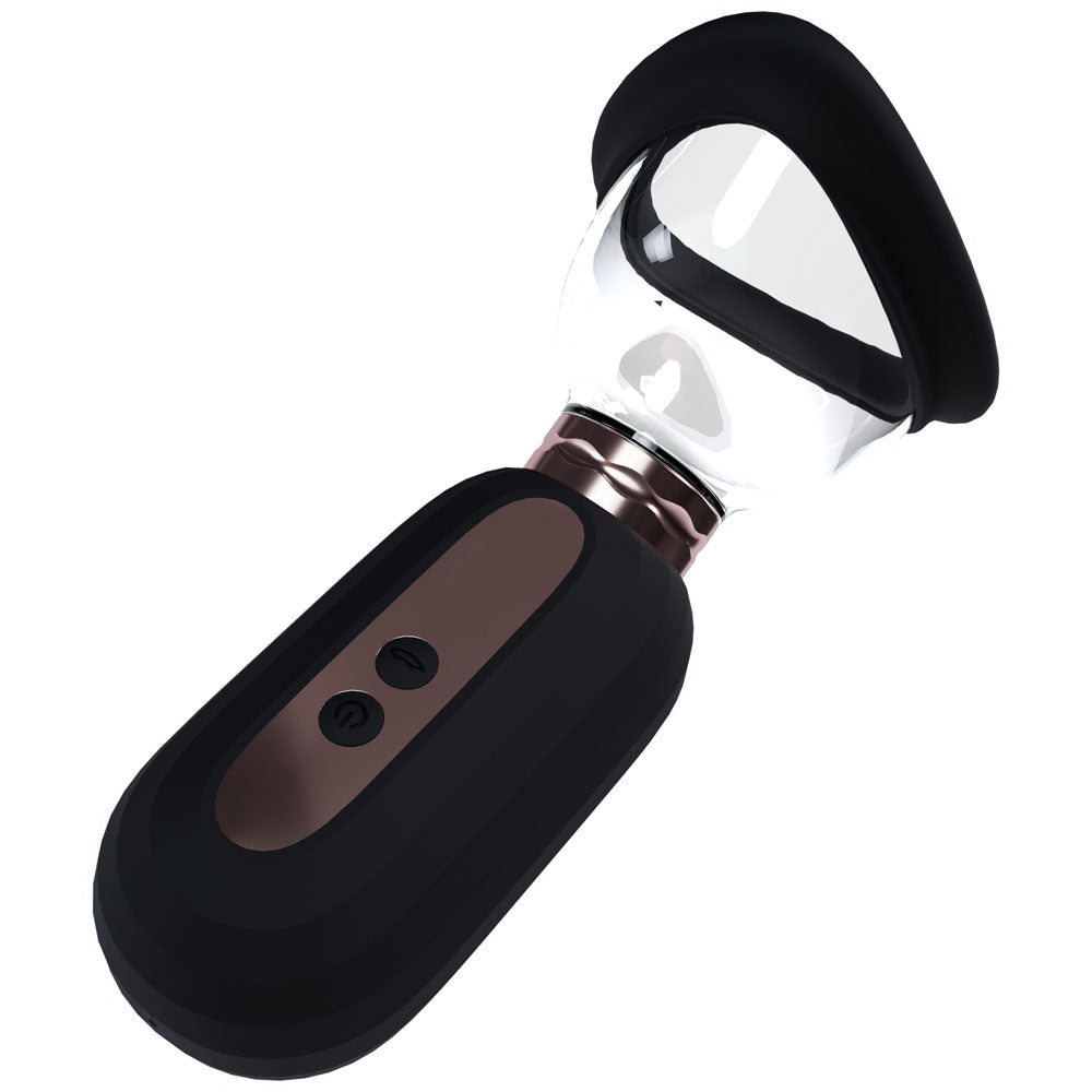 Pumped USB Rechargeable Pumps – Body-Safe Silicone – Black