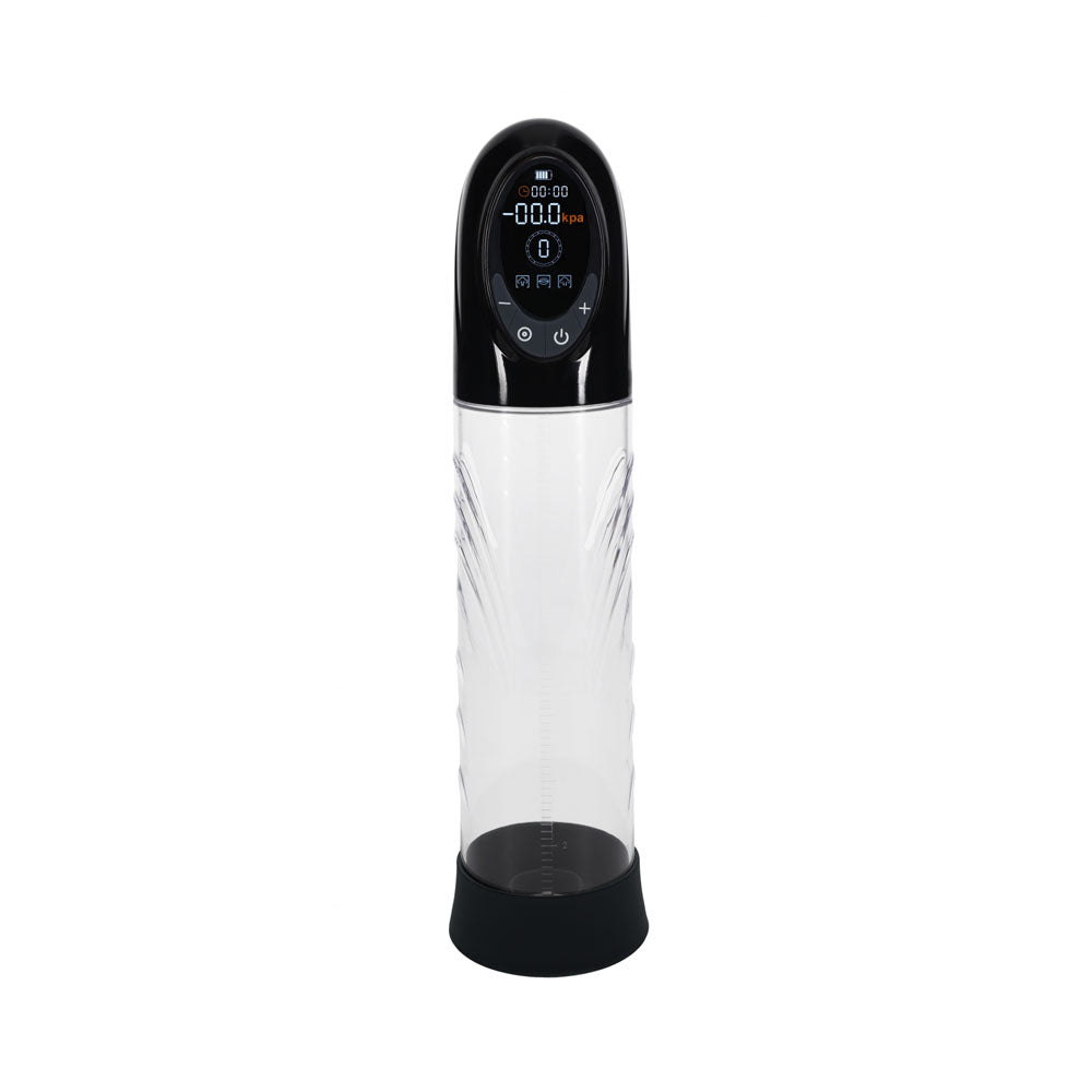 Pumped Penis Pump – USB Rechargeable, Automatic – Black