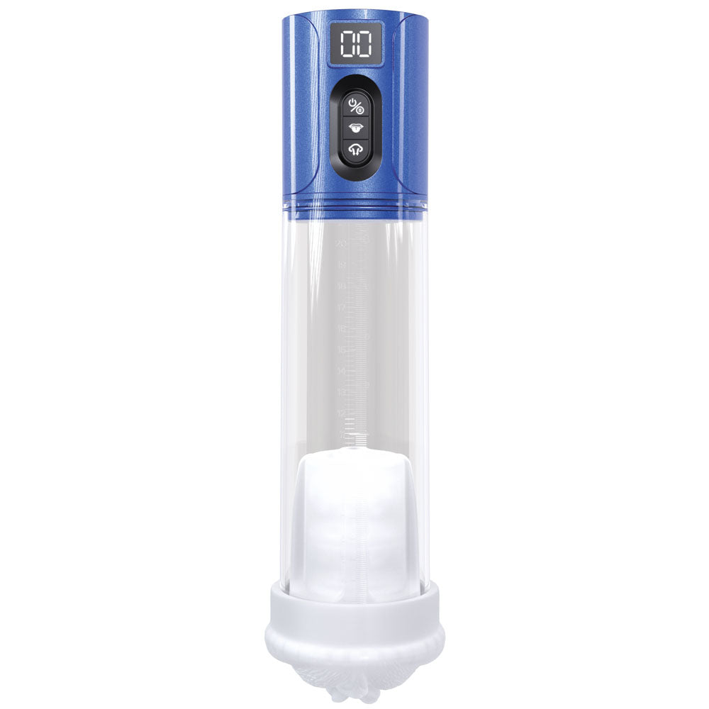 Pumped Pumps – USB Rechargeable, Auto Pump – Metallic Blue –