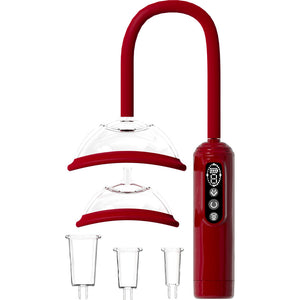 PUMPED red vulva breast and nipple pump set – image 2