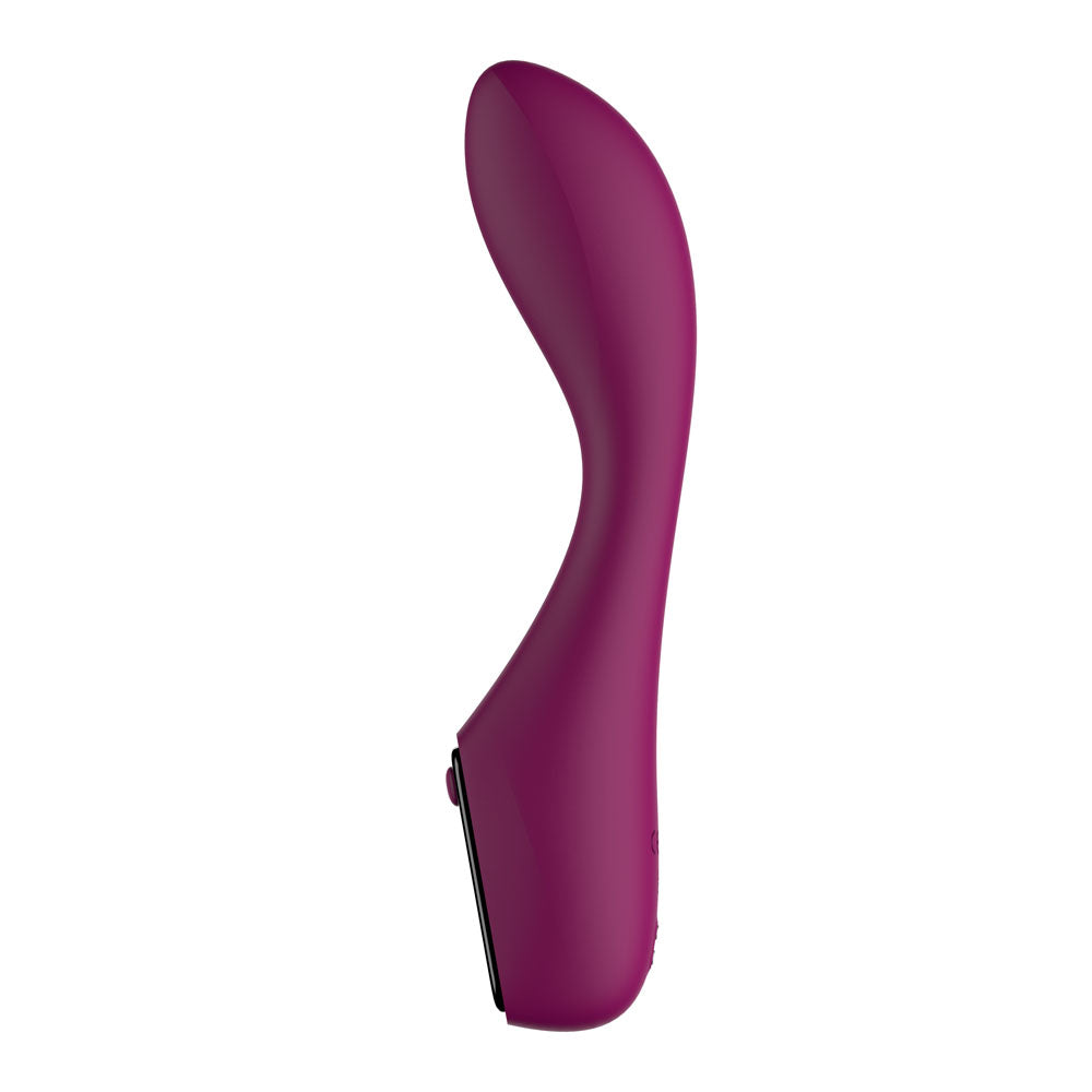 Passion Play G-Spot Vibrator – Rechargeable, Body-Safe Silicone – Purple – 19.2 cm