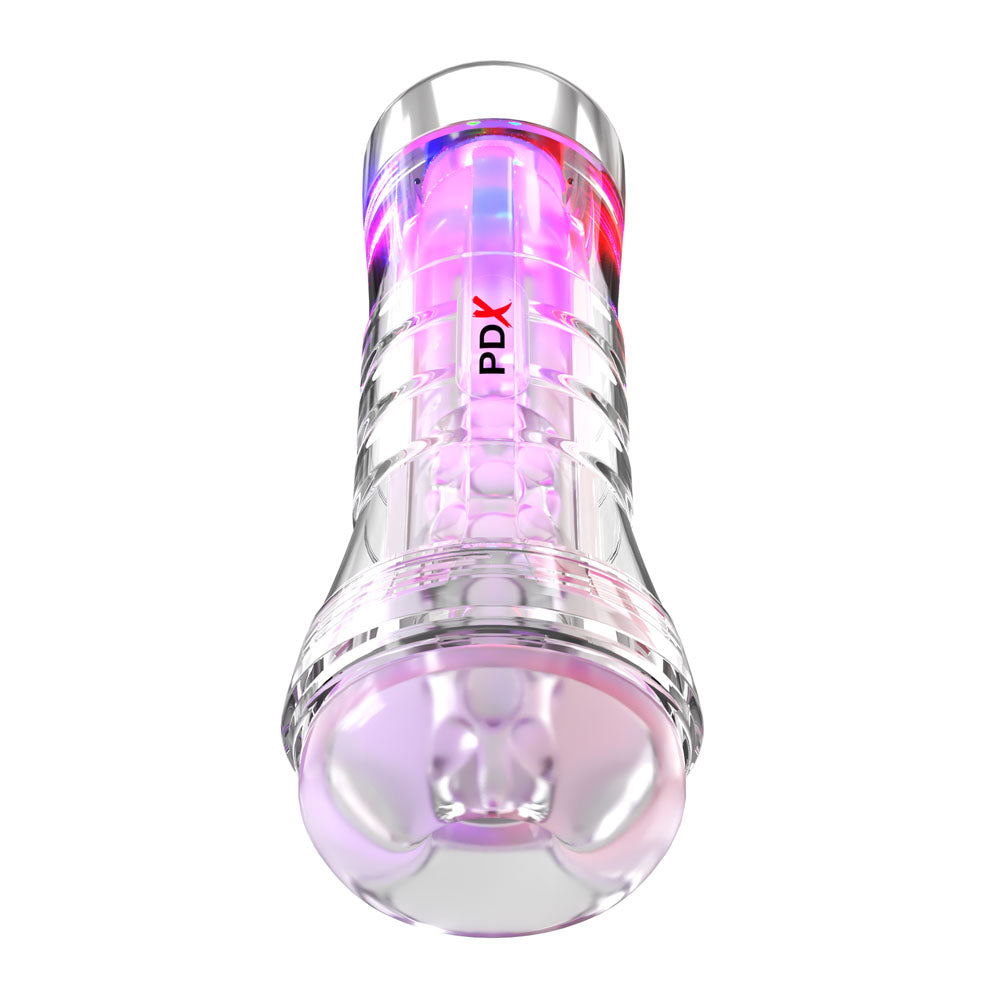 PDX Elite Stroker – LED Lights – Clear
