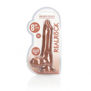 REALROCK Skin tan 8 inch realistic dildo – image 3