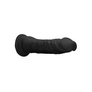 REALROCK Skin black 8 inch realistic dildo – image 6