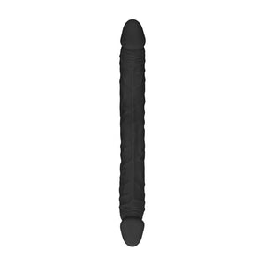 REALROCK Skin black 36 cm double-ended dildo – image 4