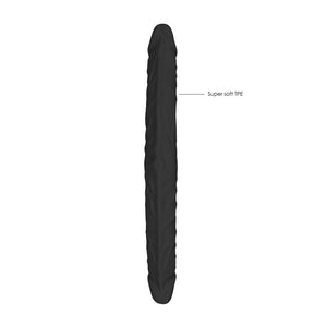 REALROCK Skin black 36 cm double-ended dildo – image 6