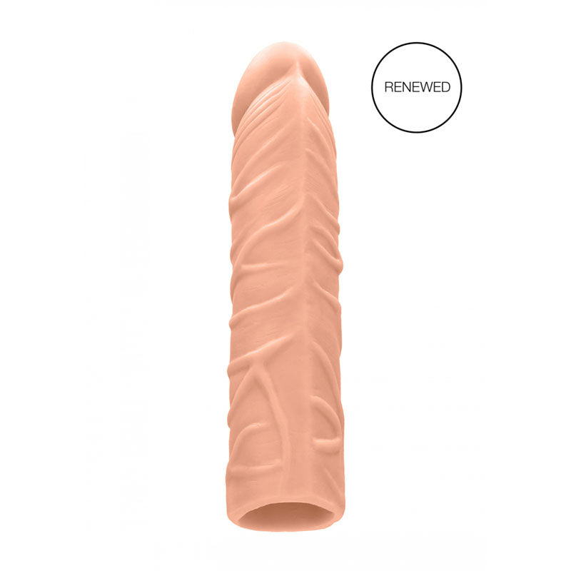 REALROCK Sleeve – Body-Safe Silicone – Flesh – 17.8 cm