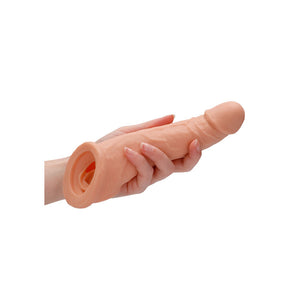 REALROCK flesh 8 inch penis extender sleeve – image 3