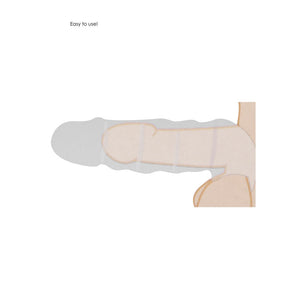 REALROCK flesh 9 inch penis extender sleeve – image 7