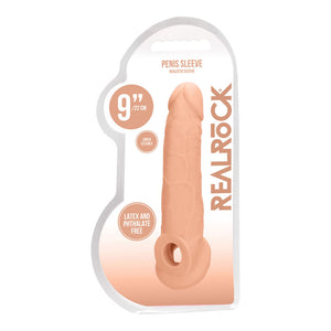 REALROCK flesh 9 inch penis extender sleeve – image 8